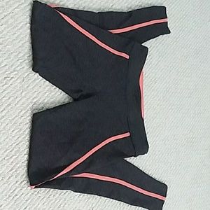 Forever 21 gray/ orange leggings s